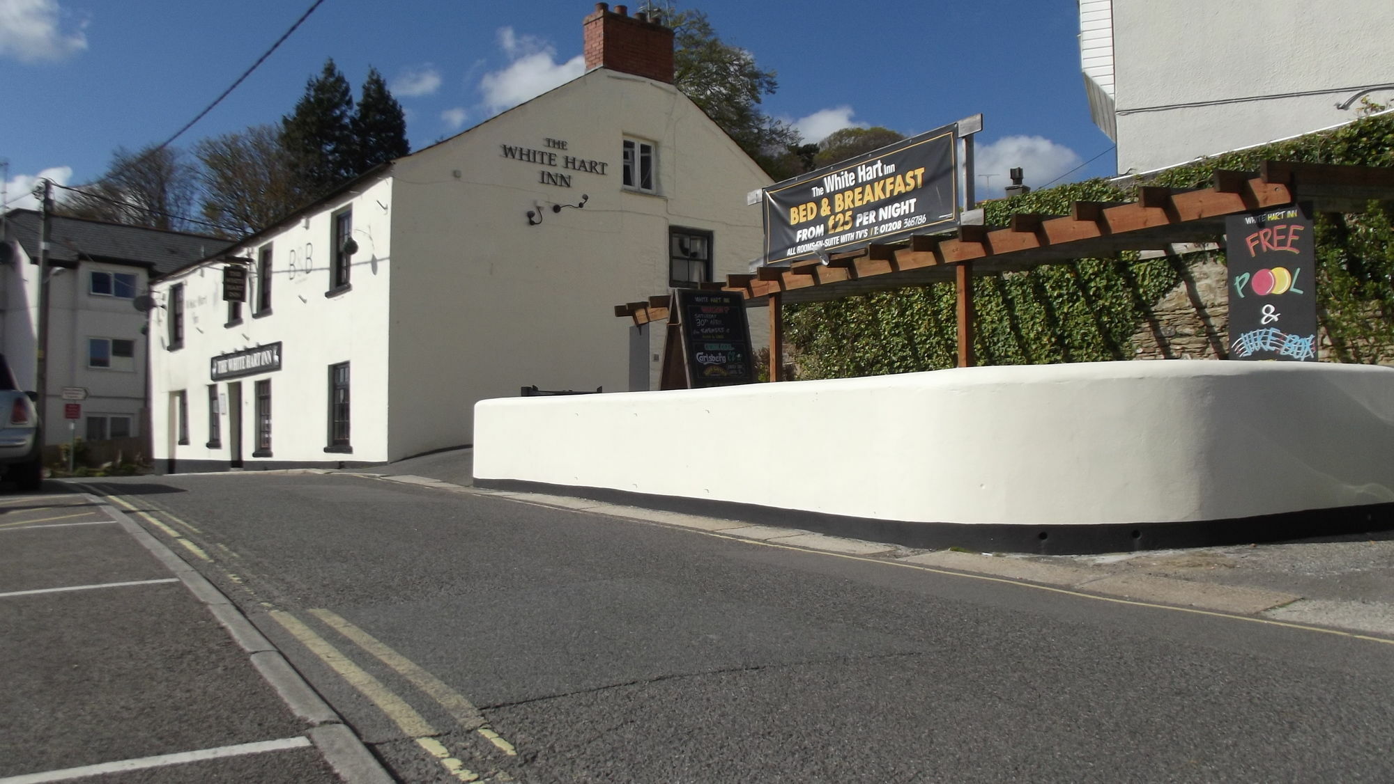بودمين White Hart Inn المظهر الخارجي الصورة